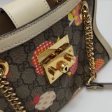 Gucci Padlock Chain Tote Printed GG Coated Canvas Small — thumbnail 10