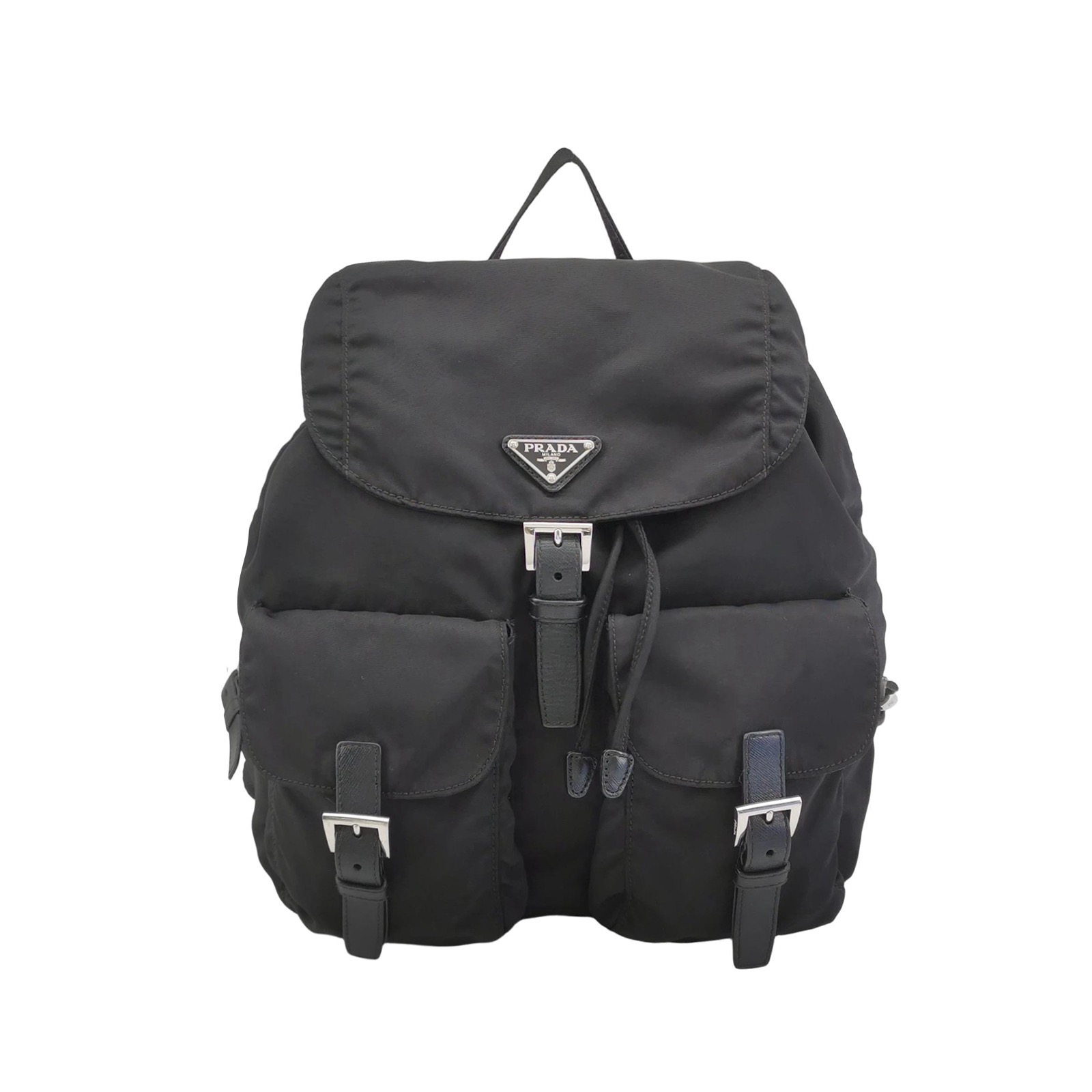Prada Double Front Pocket Backpack Tessuto — photo 1 of 24