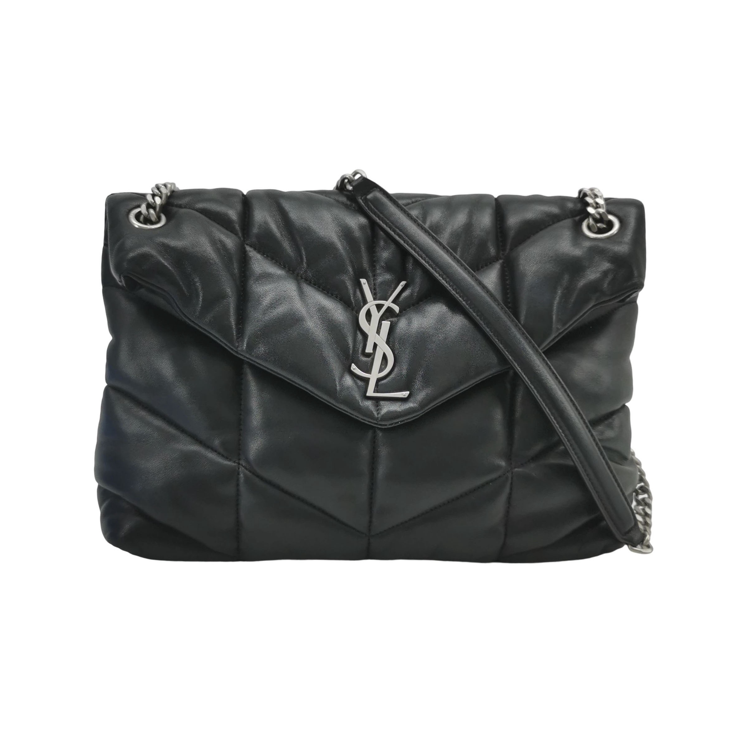 Saint Laurent LouLou Puffer Shoulder Bag Quilted Leather Medium — photo 1 of 24
