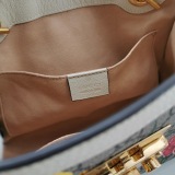 Gucci Padlock Chain Tote Flora GG Coated Canvas Small — thumbnail 8