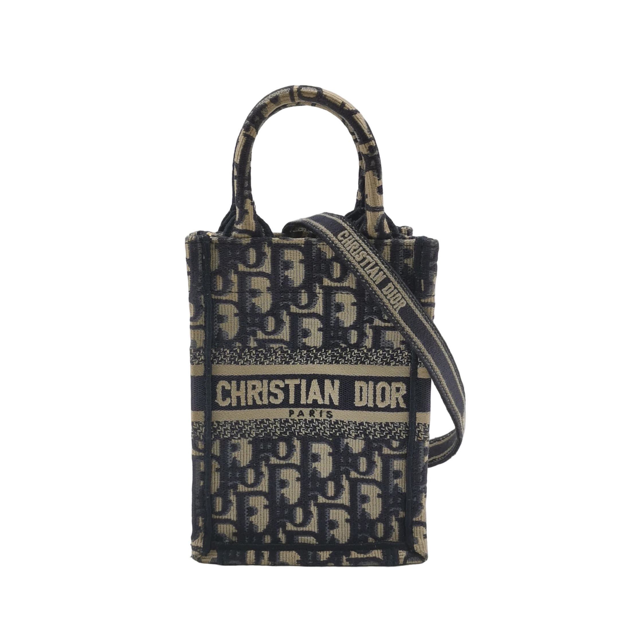 Dior Book Tote Phone Bag Oblique Canvas Mini — photo 1 of 18