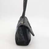 Saint Laurent West Hollywood Shoulder Bag Crocodile Embossed Leather Medium — thumbnail 3