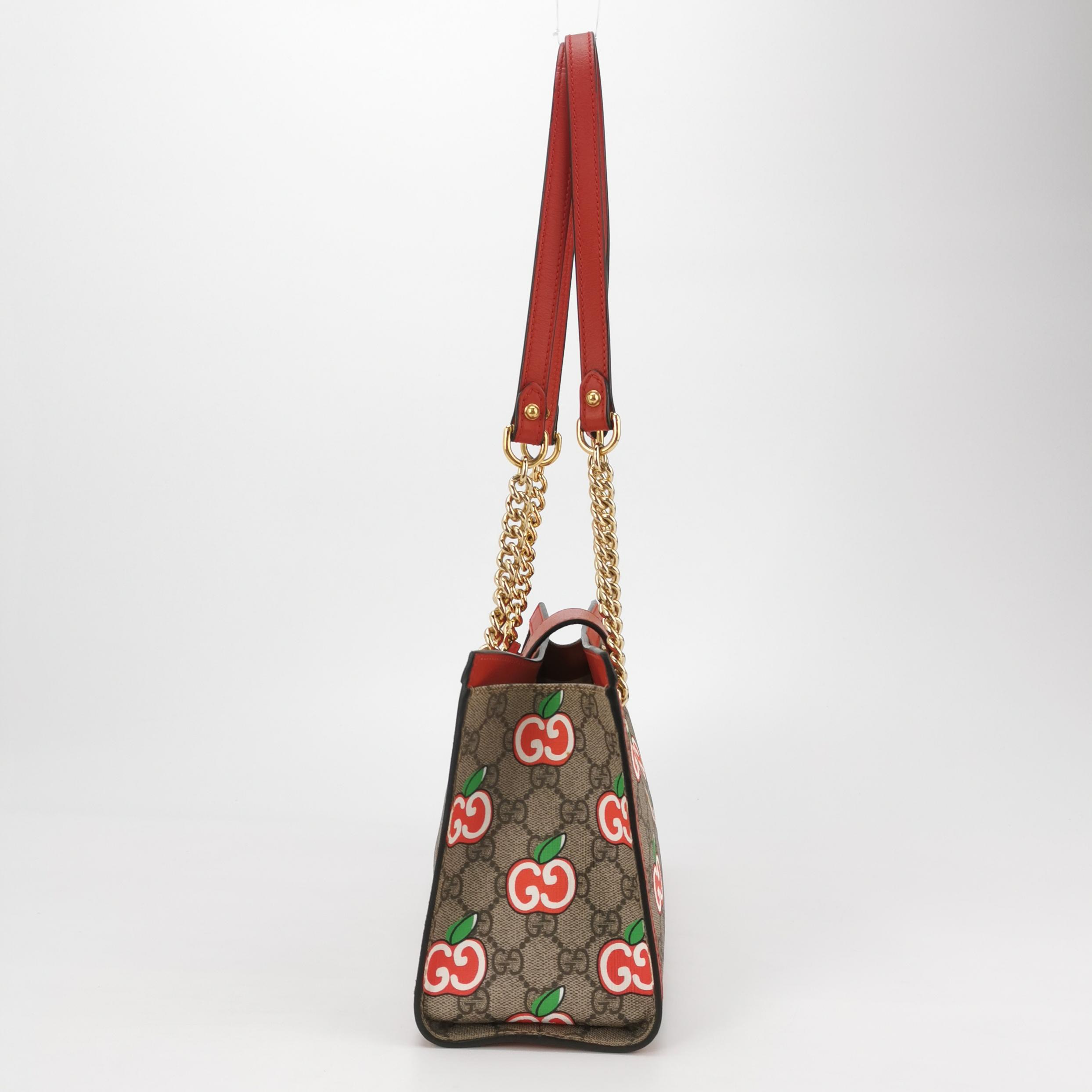 Gucci Padlock Chain Tote Printed GG Coated Canvas Small — photo 4 of 16