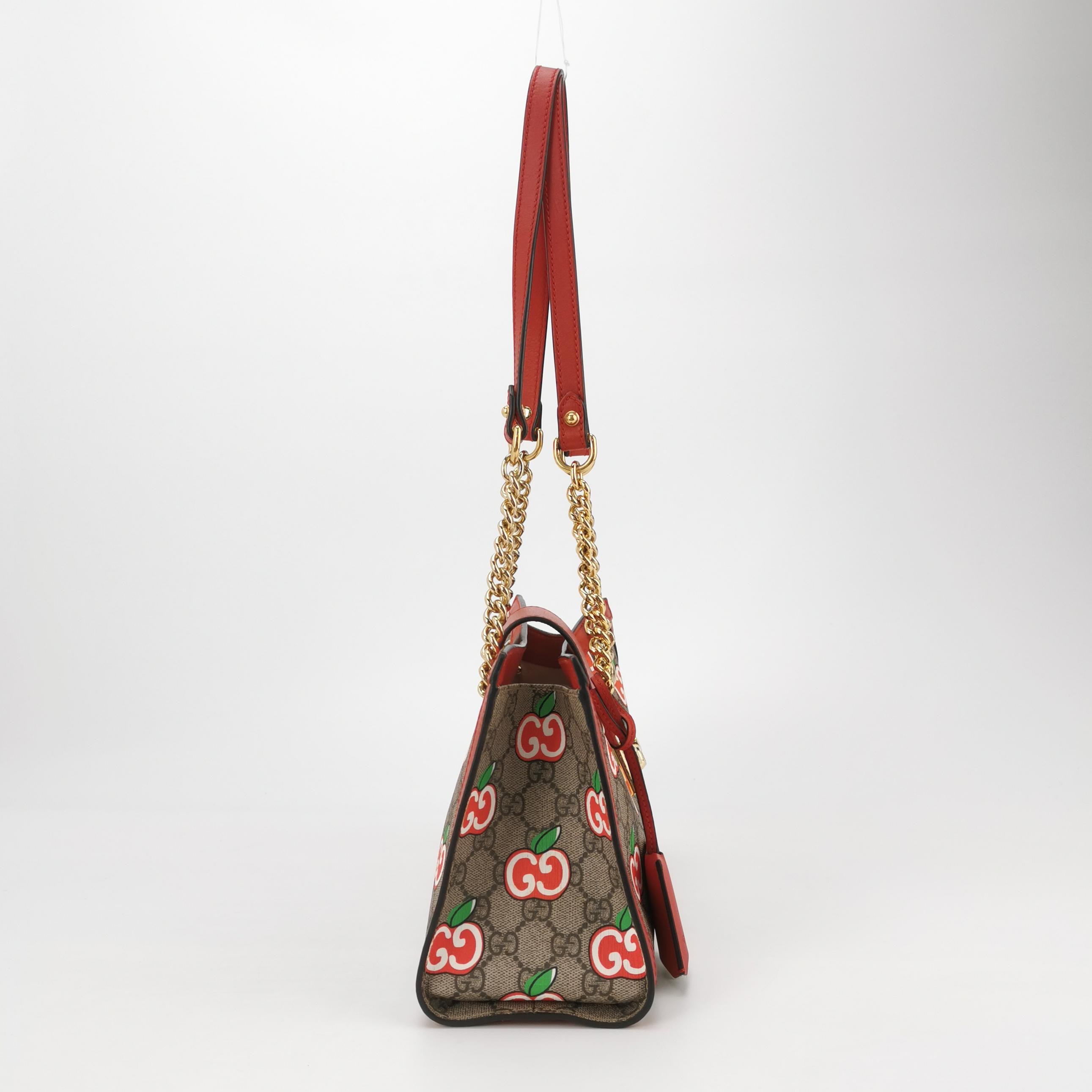 Gucci Padlock Chain Tote Printed GG Coated Canvas Small — photo 5 of 16
