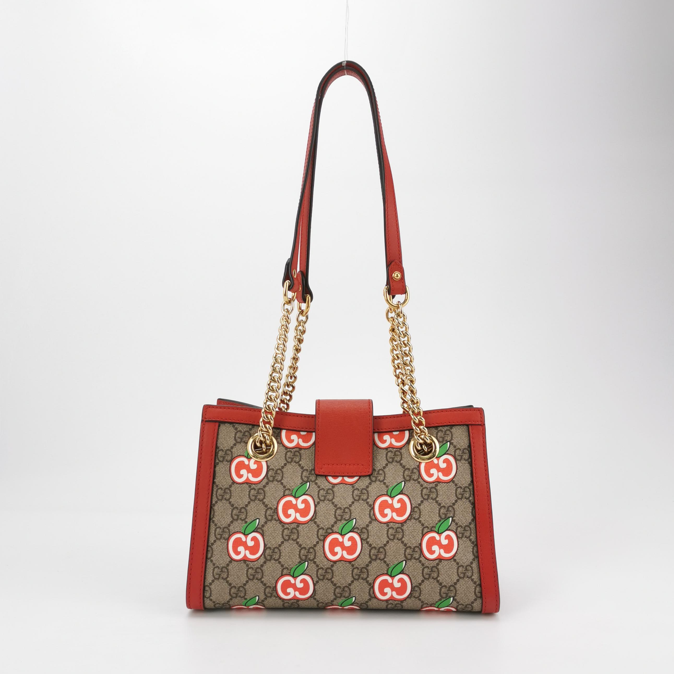 Gucci Padlock Chain Tote Printed GG Coated Canvas Small — photo 3 of 16