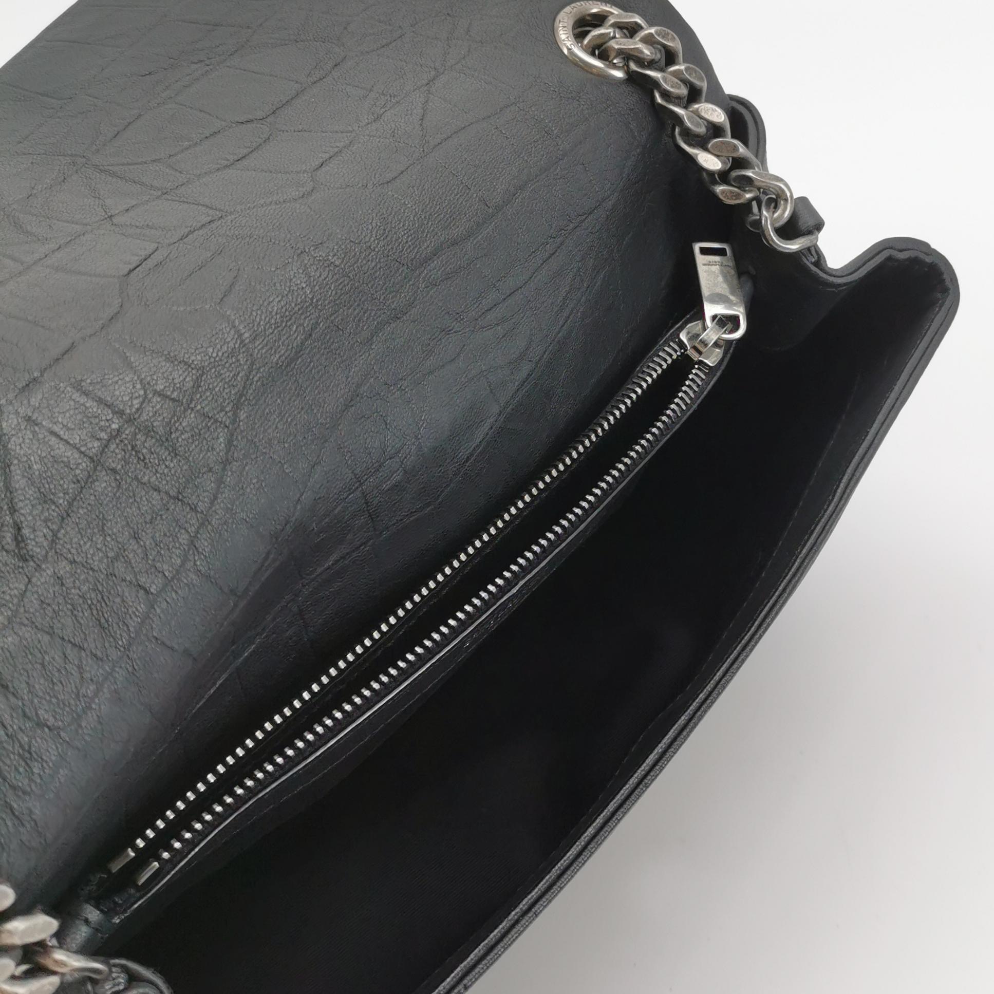 Saint Laurent West Hollywood Shoulder Bag Crocodile Embossed Leather Medium — photo 7 of 23