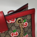 Gucci Padlock Chain Tote Printed GG Coated Canvas Small — thumbnail 11