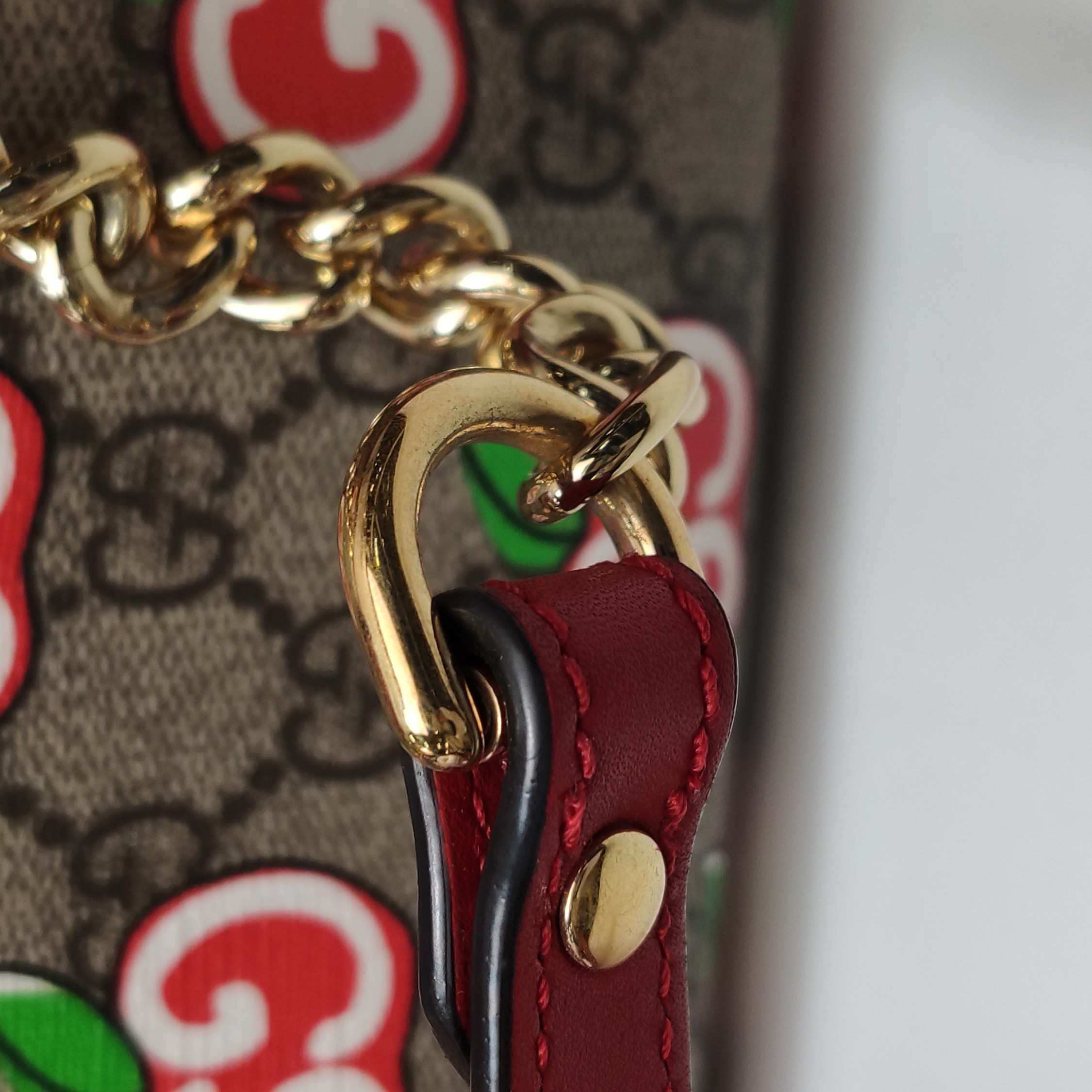 Gucci Padlock Chain Tote Printed GG Coated Canvas Small — photo 12 of 16