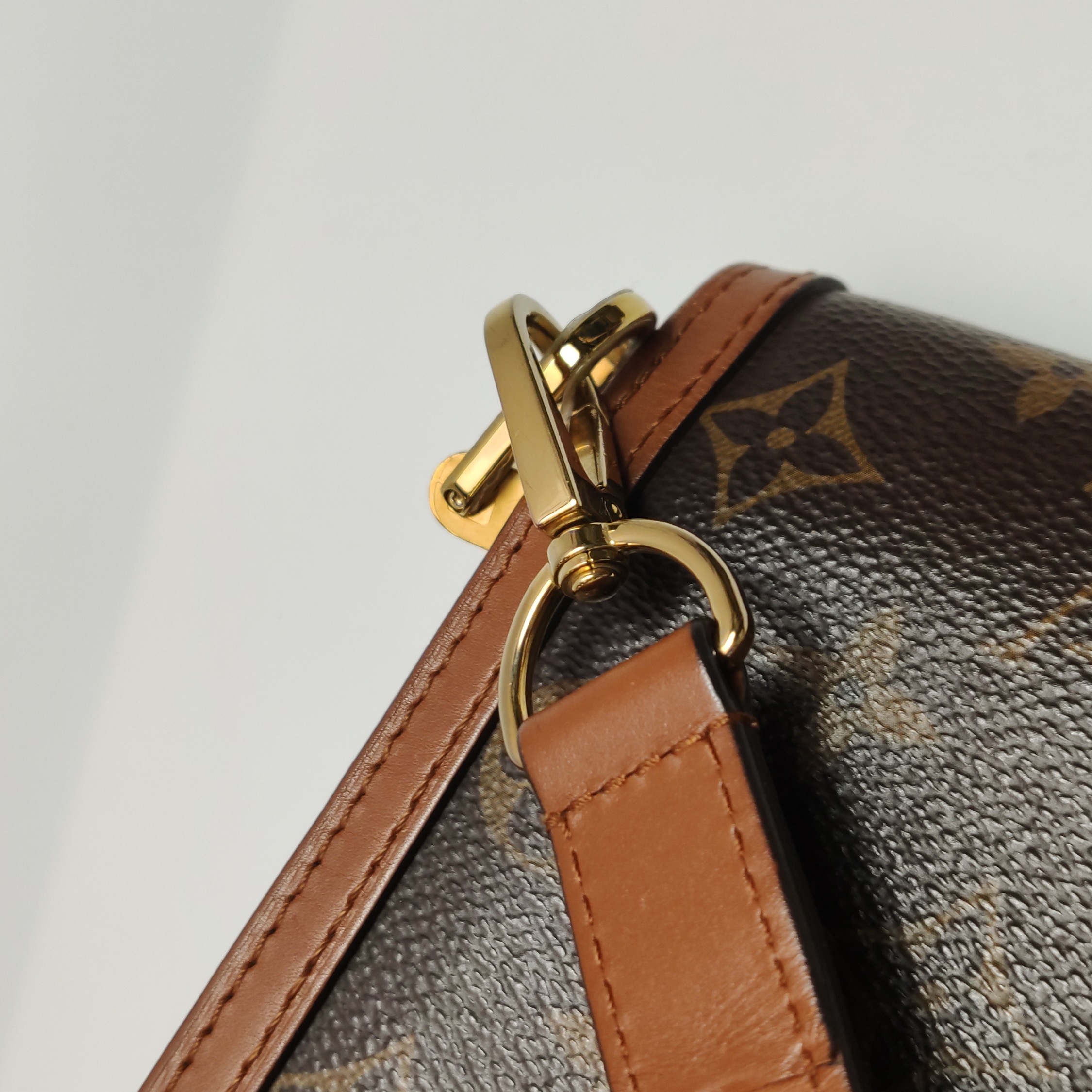 Louis Vuitton Dauphine Shoulder Bag Reverse Monogram Canvas Mini