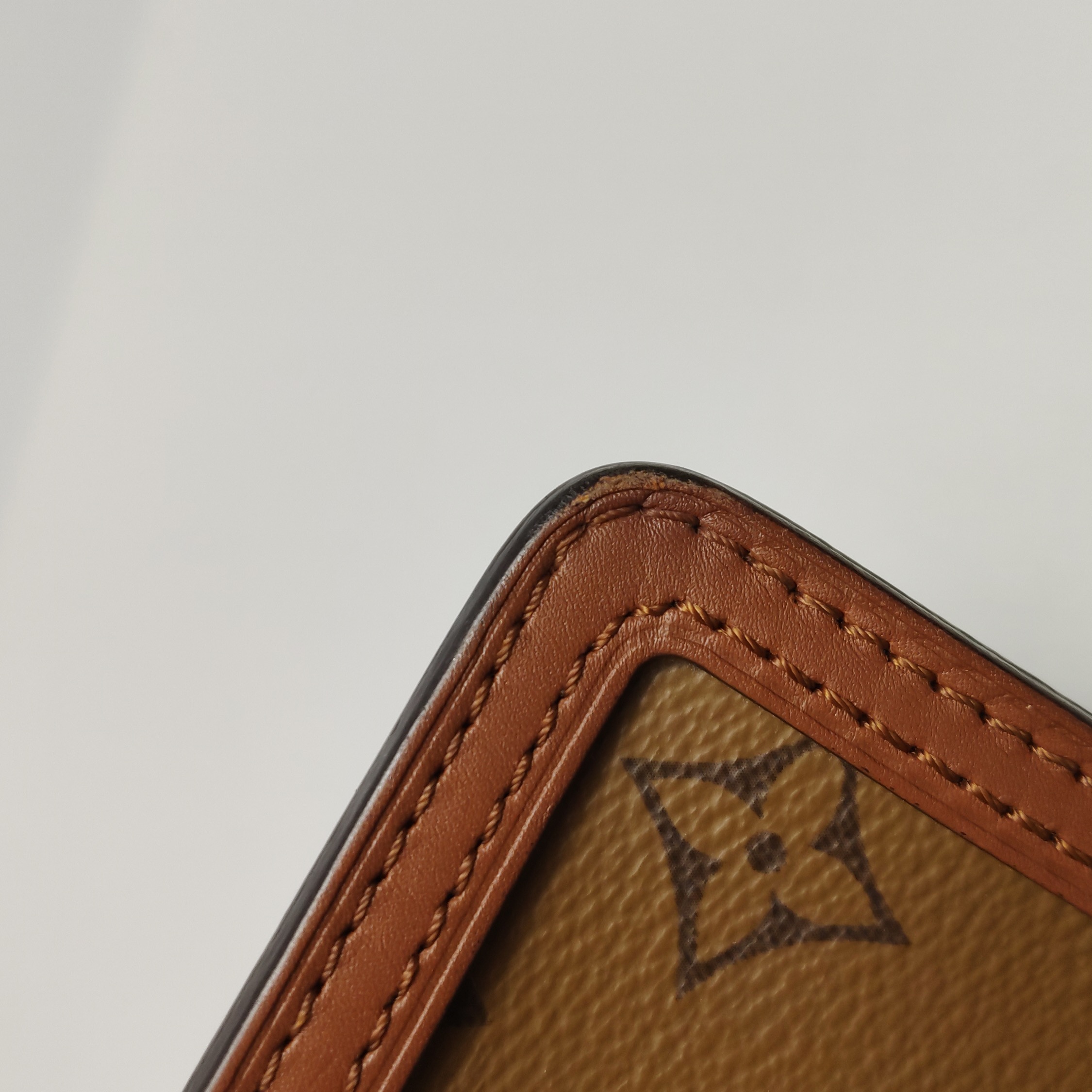 Louis Vuitton Dauphine Shoulder Bag Reverse Monogram Canvas Mini