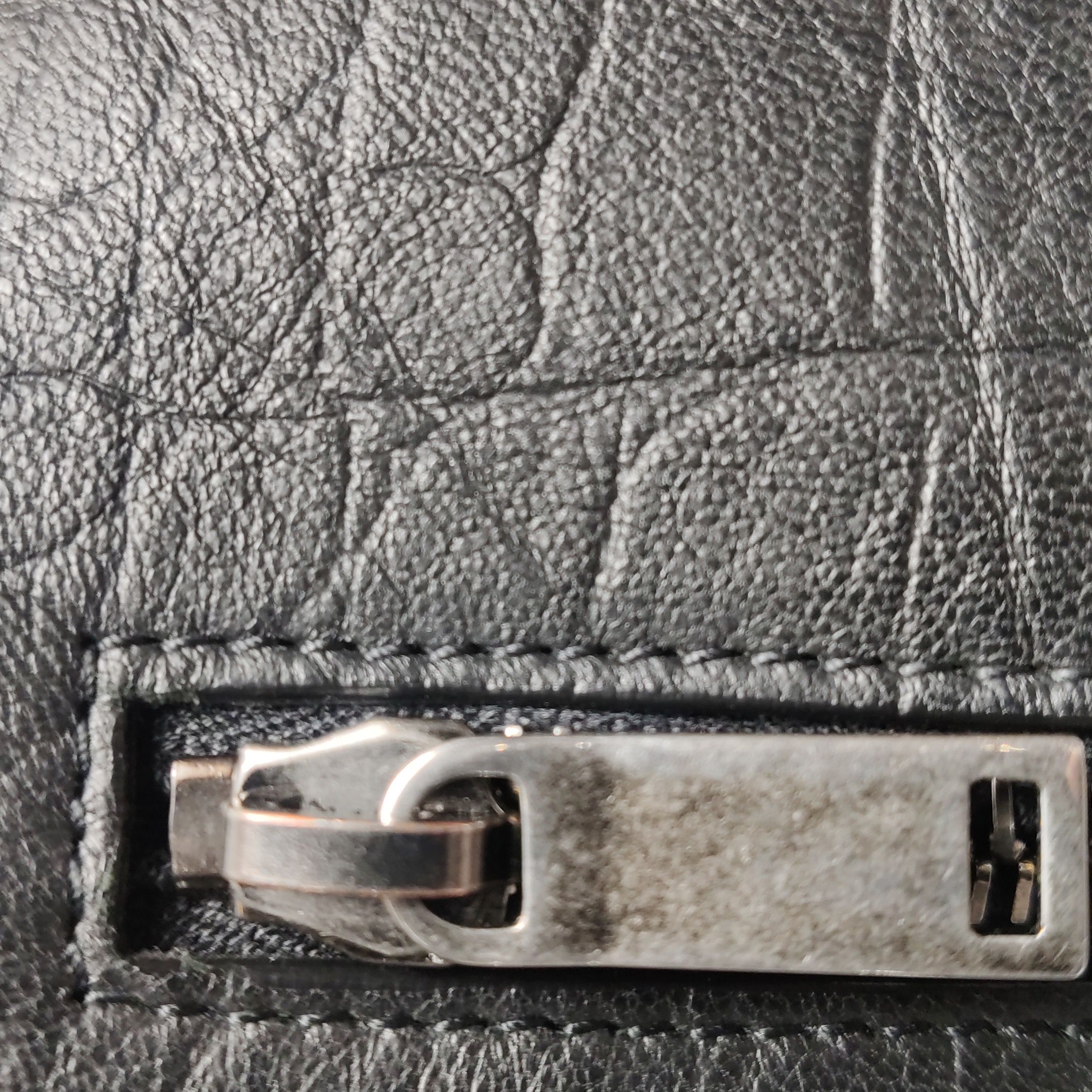 Saint Laurent West Hollywood Shoulder Bag Crocodile Embossed Leather Medium — photo 13 of 23