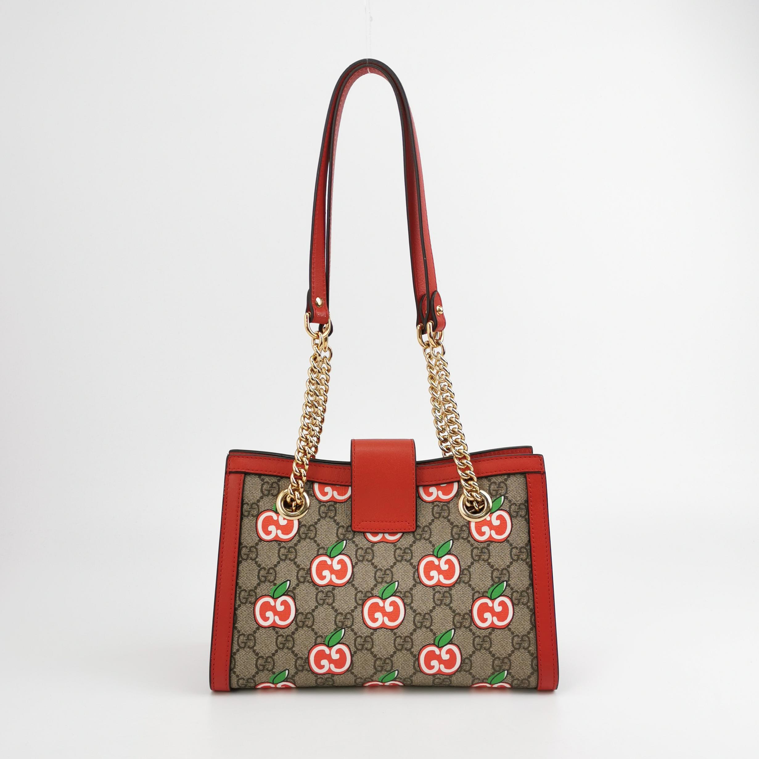 Gucci Padlock Chain Tote Printed GG Coated Canvas Small — photo 3 of 15