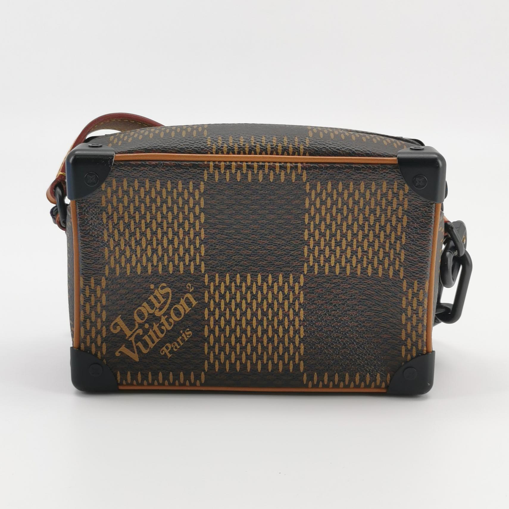 Louis Vuitton(LV) Nigo Soft Trunk Bag Limited Edition Giant Damier and Monogram Canvas Mini — photo 5 of 23