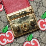 Gucci Padlock Chain Tote Printed GG Coated Canvas Small — thumbnail 10
