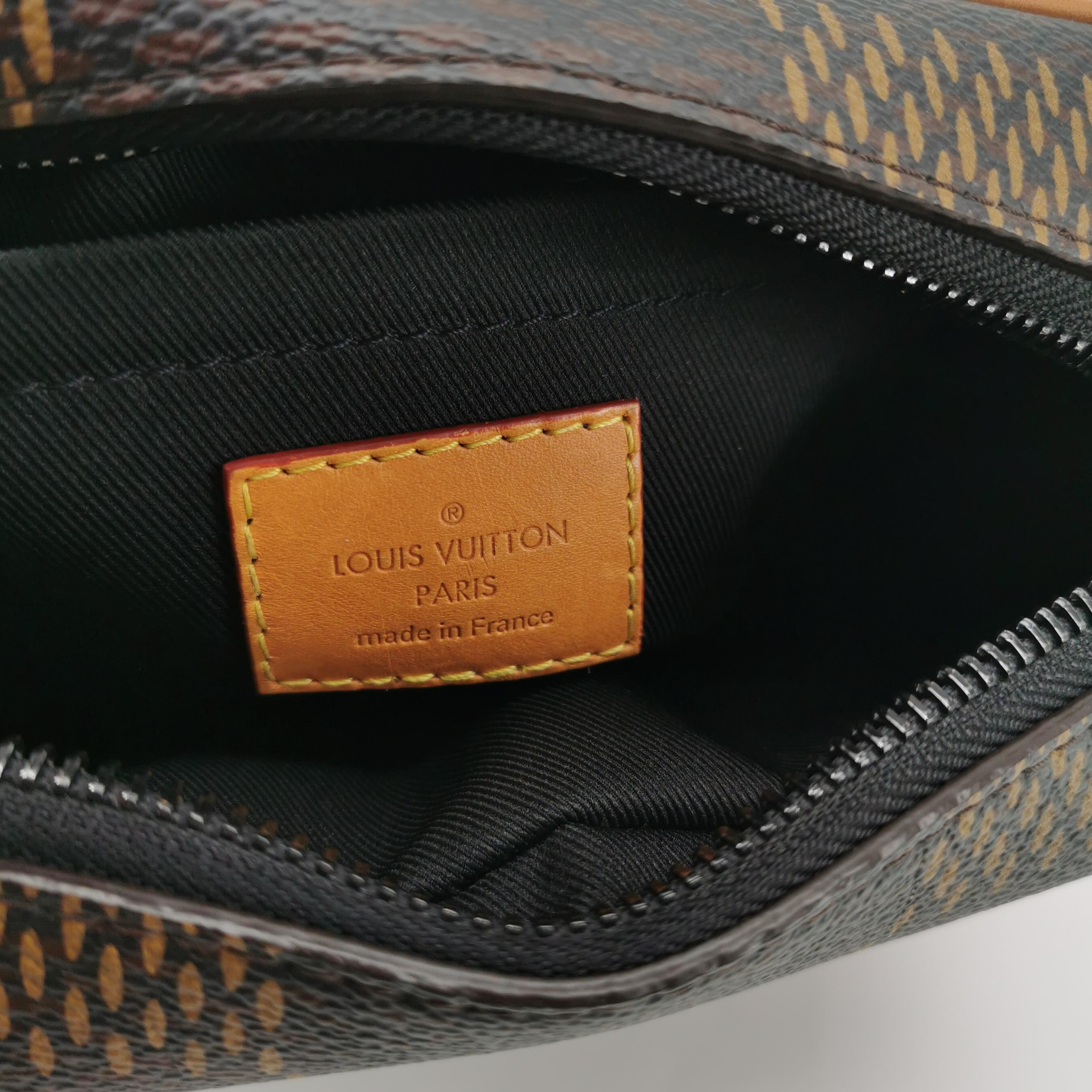 Louis Vuitton(LV) Nigo Soft Trunk Bag Limited Edition Giant Damier and Monogram Canvas Mini — photo 8 of 23