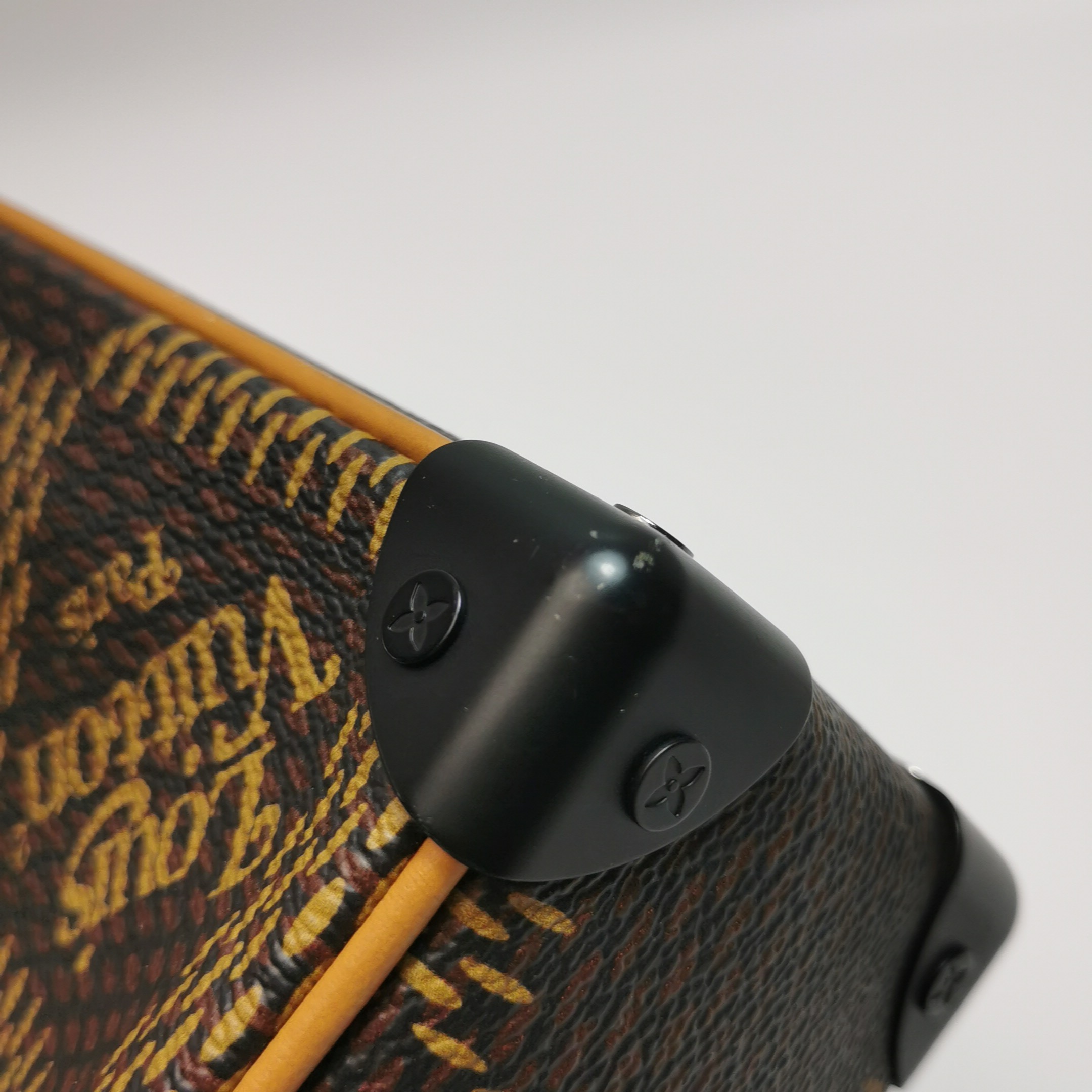 Louis Vuitton(LV) Nigo Soft Trunk Bag Limited Edition Giant Damier and Monogram Canvas Mini — photo 10 of 23