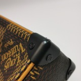 Louis Vuitton(LV) Nigo Soft Trunk Bag Limited Edition Giant Damier and Monogram Canvas Mini — thumbnail 10