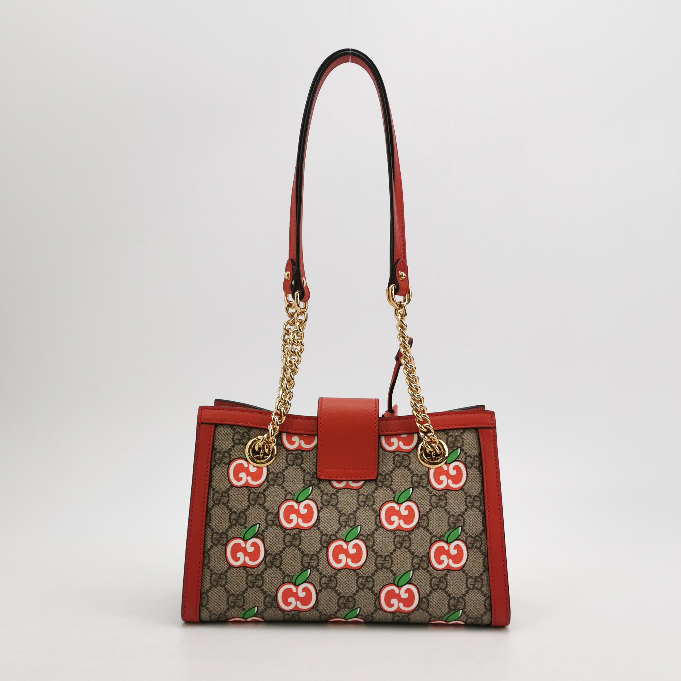 Gucci Padlock Chain Tote Printed GG Coated Canvas Small — photo 3 of 15