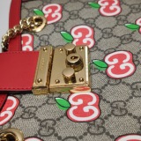 Gucci Padlock Chain Tote Printed GG Coated Canvas Small — thumbnail 9