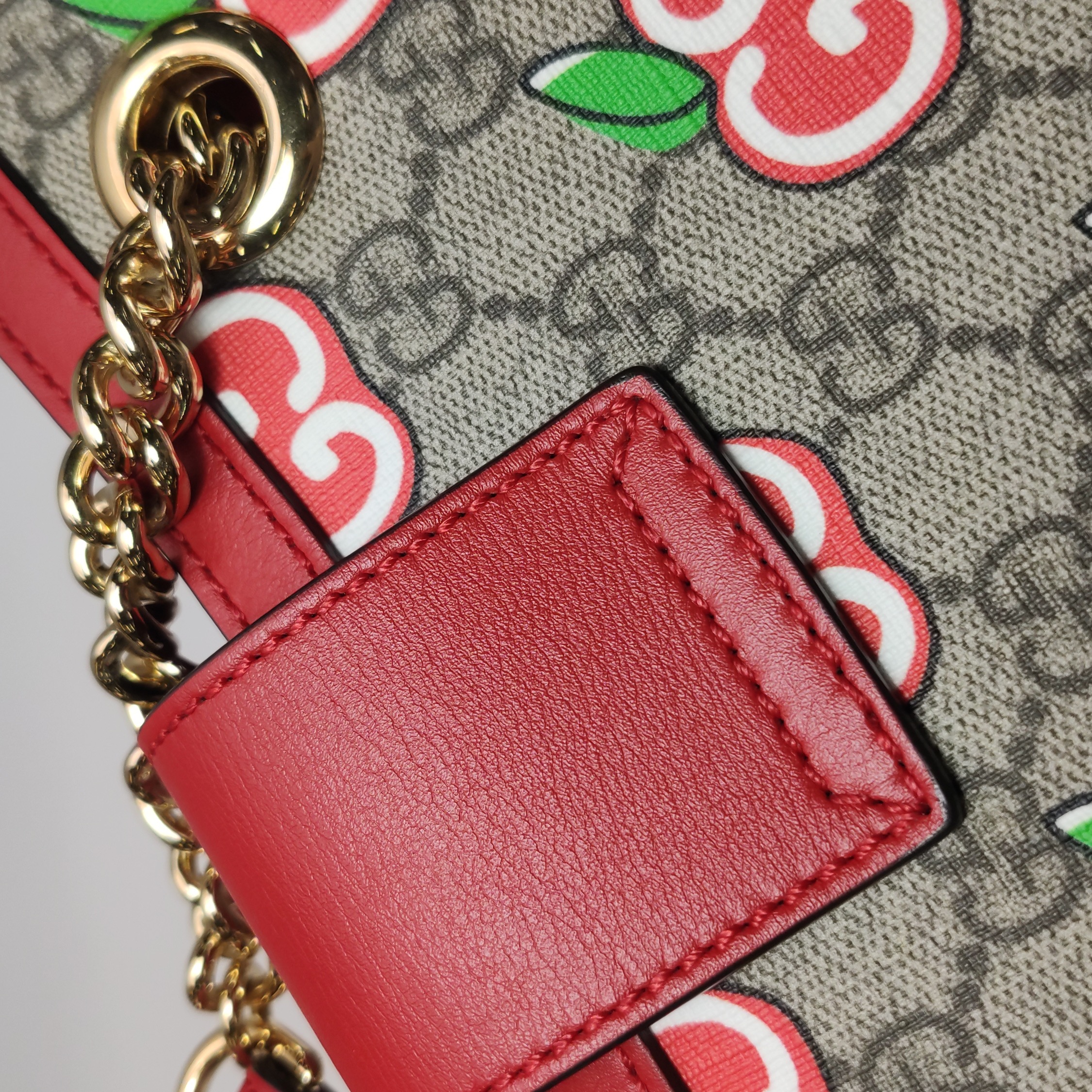 Gucci Padlock Chain Tote Printed GG Coated Canvas Small — photo 11 of 15