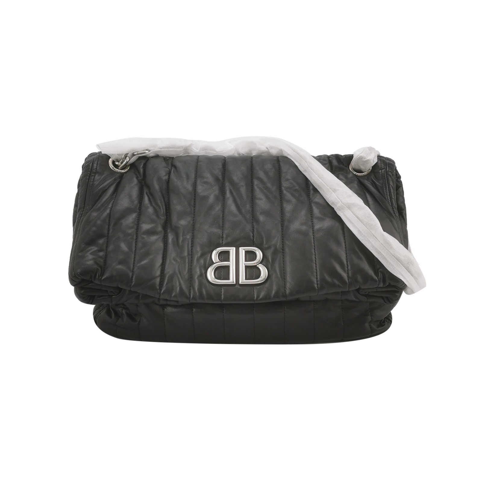 Balenciaga Monaco Chain Flap Shoulder Bag Leather Medium — photo 1 of 18