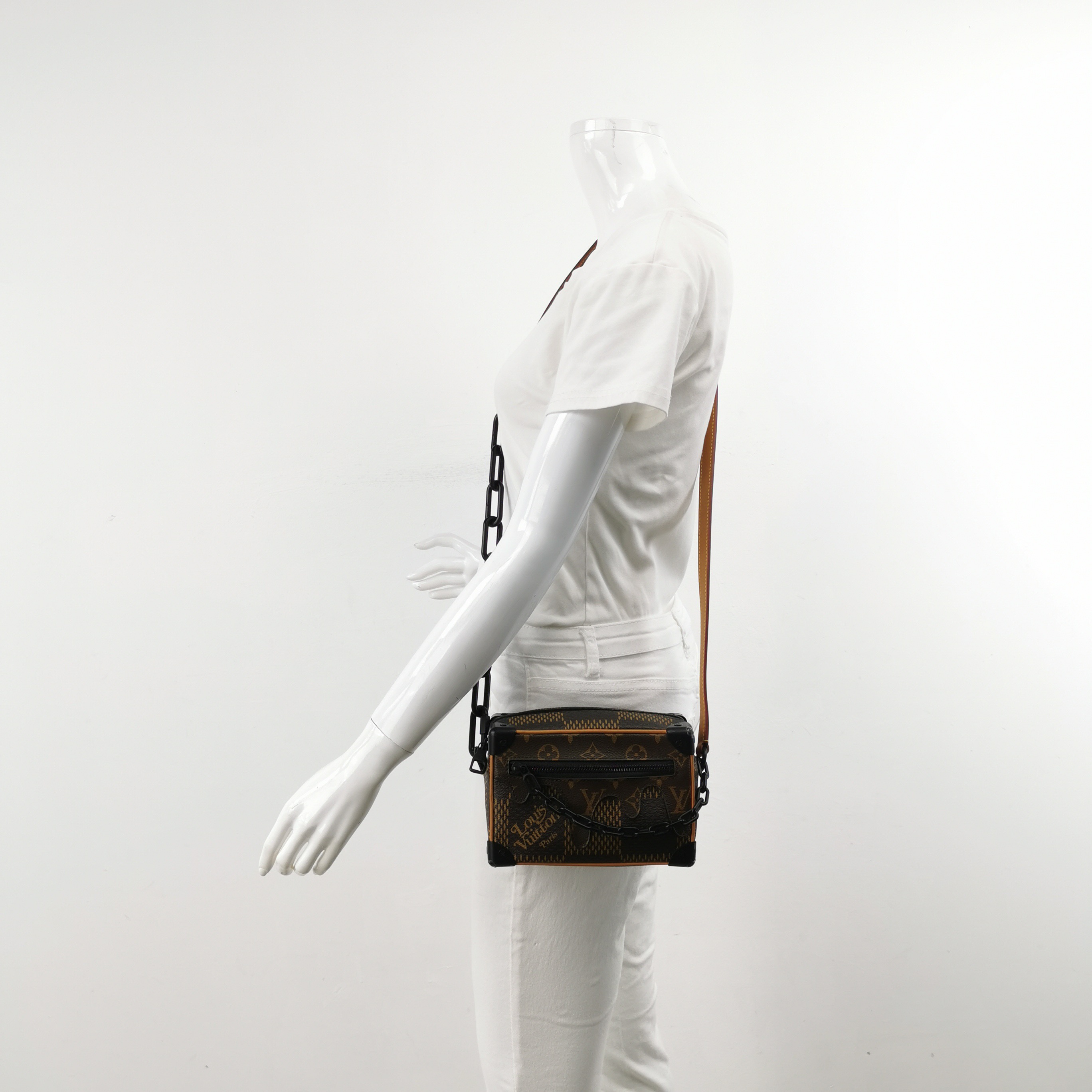 Louis Vuitton(LV) Nigo Soft Trunk Bag Limited Edition Giant Damier and Monogram Canvas Mini — alternate view