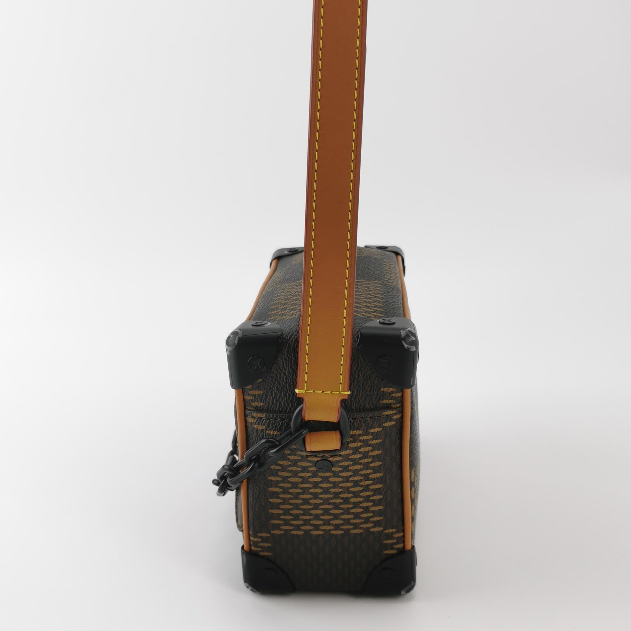 Louis Vuitton(LV) Nigo Soft Trunk Bag Limited Edition Giant Damier and Monogram Canvas Mini — photo 4 of 23