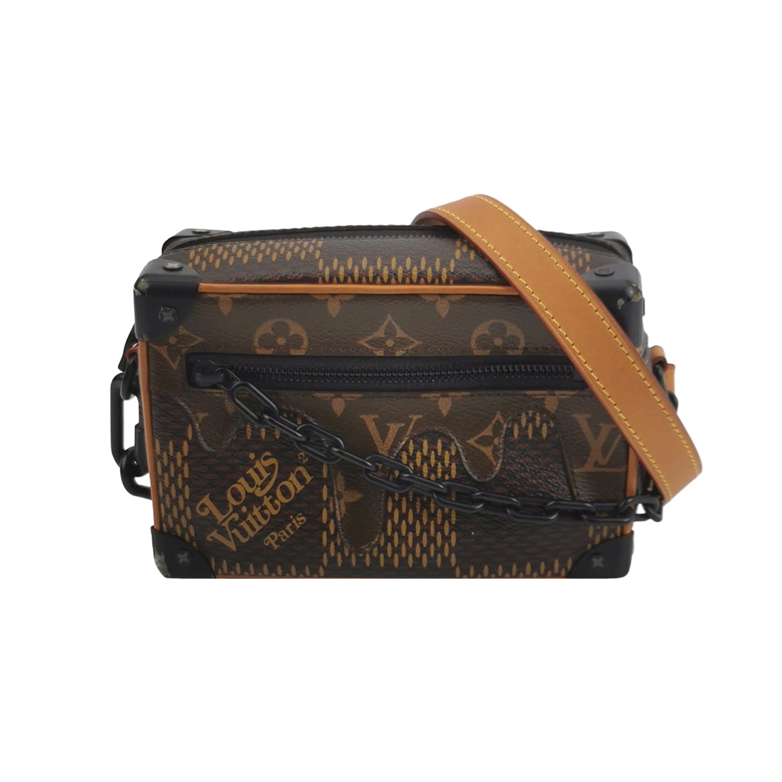 Louis Vuitton(LV) Nigo Soft Trunk Bag Limited Edition Giant Damier and Monogram Canvas Mini — photo 1 of 19