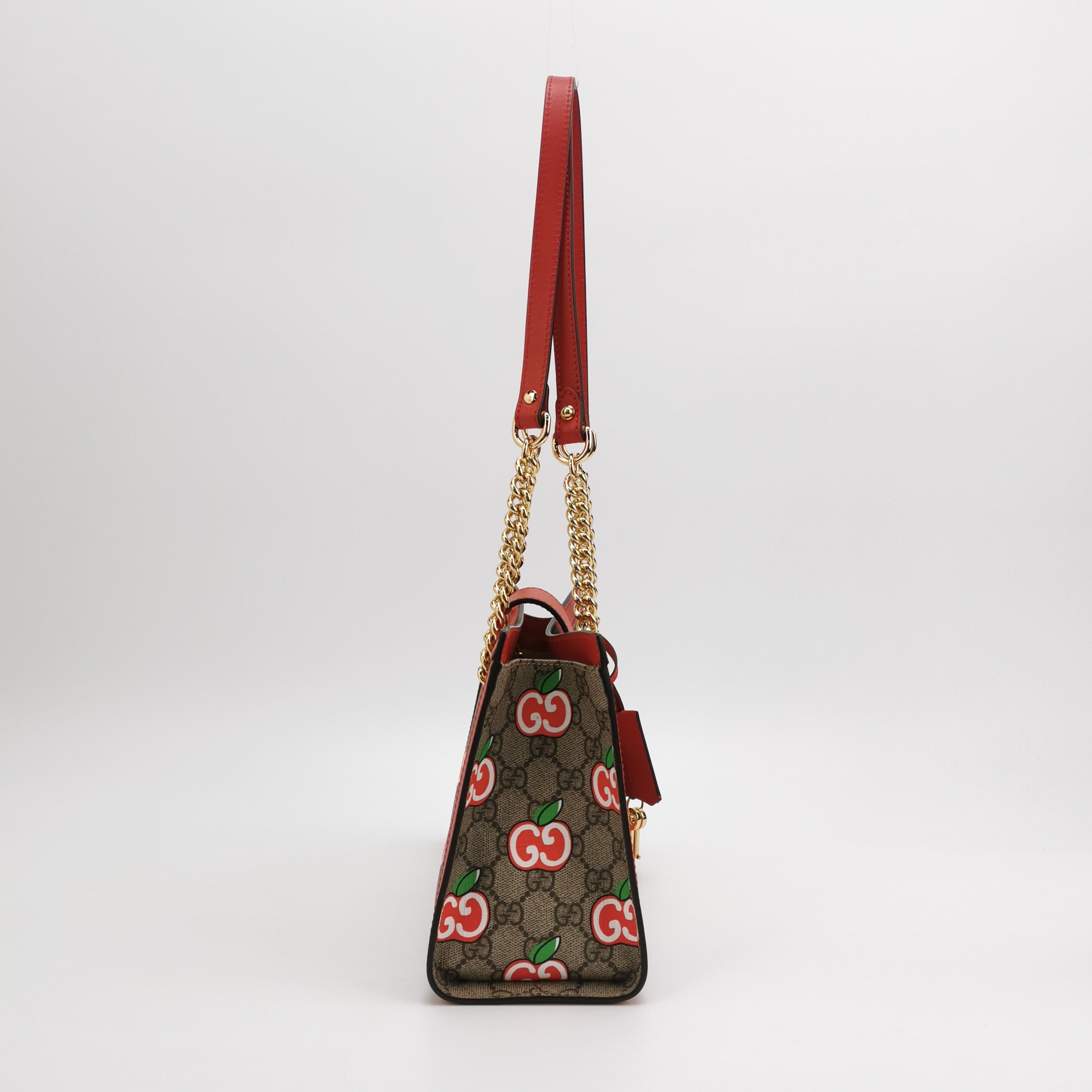 Gucci Padlock Chain Tote Printed GG Coated Canvas Small — photo 5 of 14