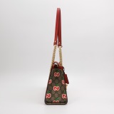Gucci Padlock Chain Tote Printed GG Coated Canvas Small — thumbnail 5