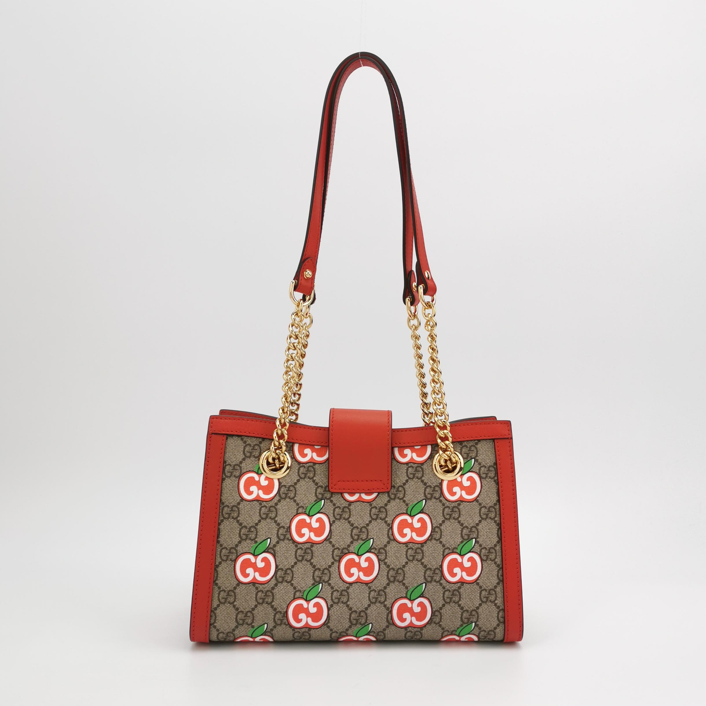 Gucci Padlock Chain Tote Printed GG Coated Canvas Small — photo 3 of 14