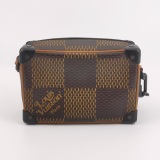 Louis Vuitton(LV) Nigo Soft Trunk Bag Limited Edition Giant Damier and Monogram Canvas Mini — thumbnail 5