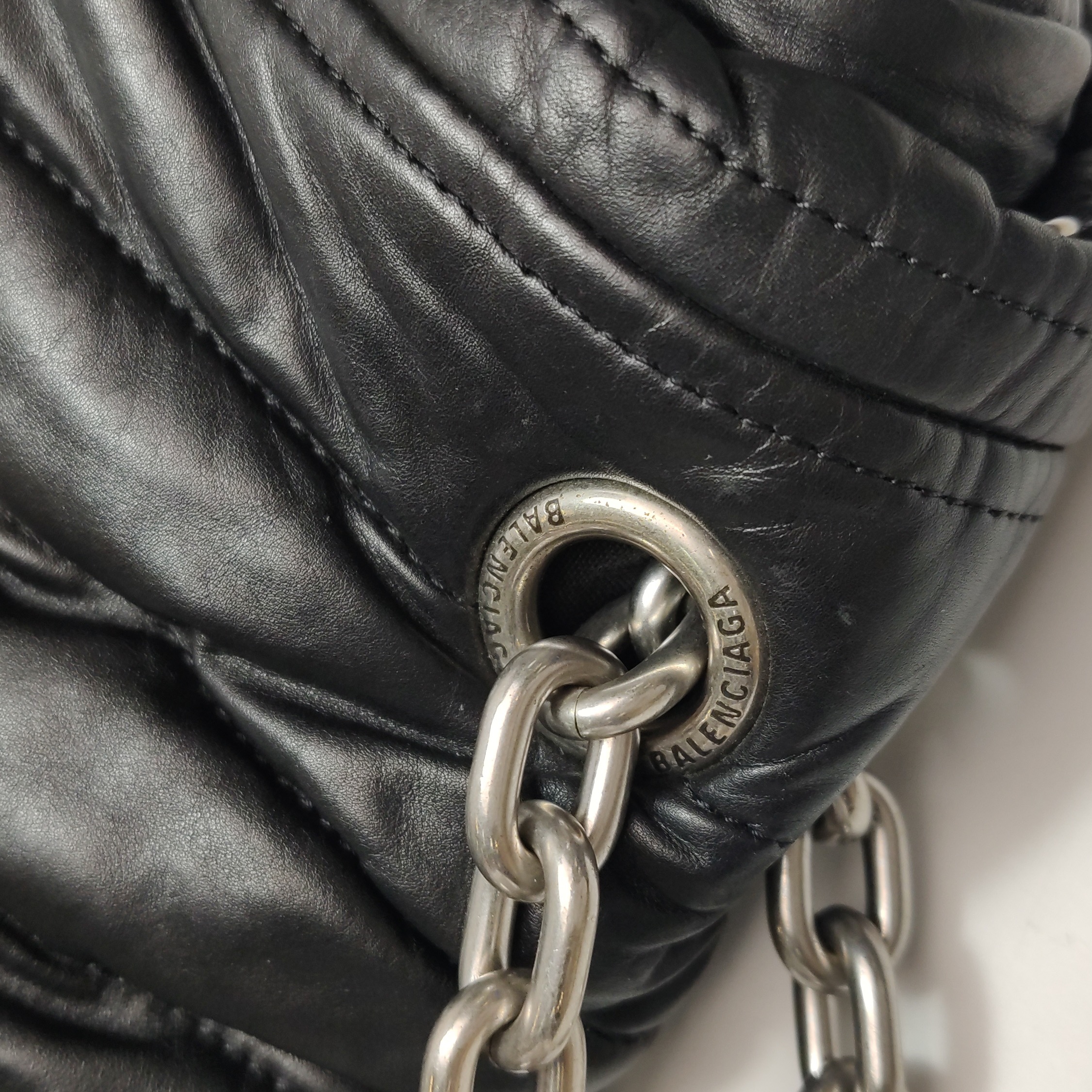 Balenciaga Monaco Chain Flap Shoulder Bag Leather Medium — photo 18 of 18