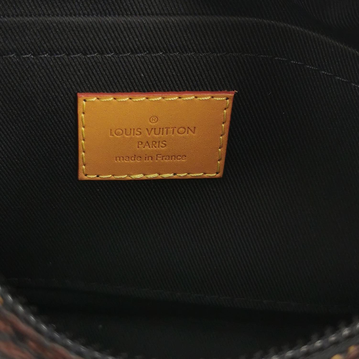 Louis Vuitton(LV) Nigo Soft Trunk Bag Limited Edition Giant Damier and Monogram Canvas Mini — photo 8 of 19