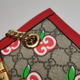 Gucci Padlock Chain Tote Printed GG Coated Canvas Small — thumbnail 12