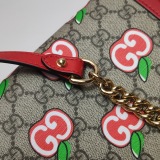 Gucci Padlock Chain Tote Printed GG Coated Canvas Small — thumbnail 10