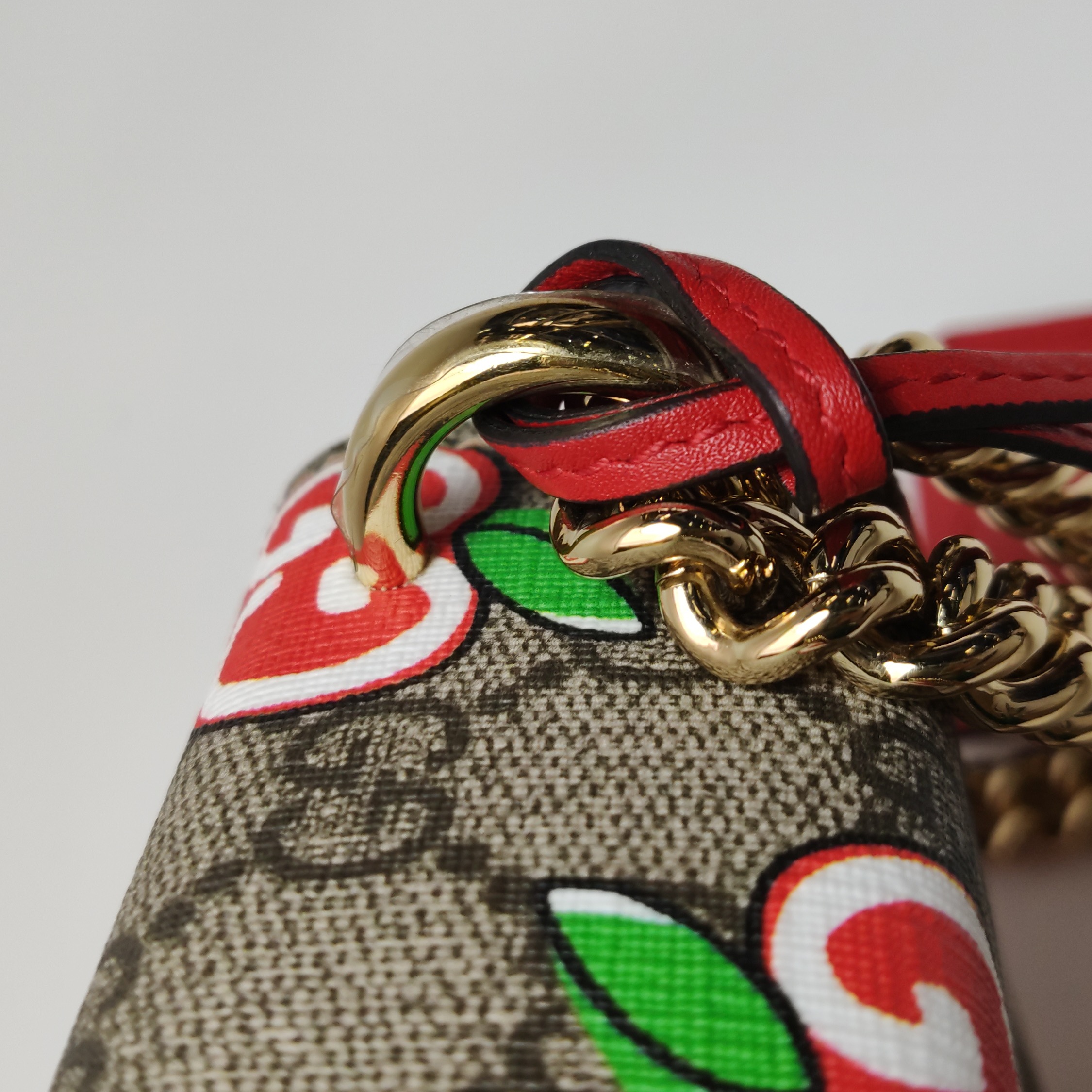 Gucci Padlock Shoulder Bag Printed GG Coated Canvas Small — photo 9 of 14