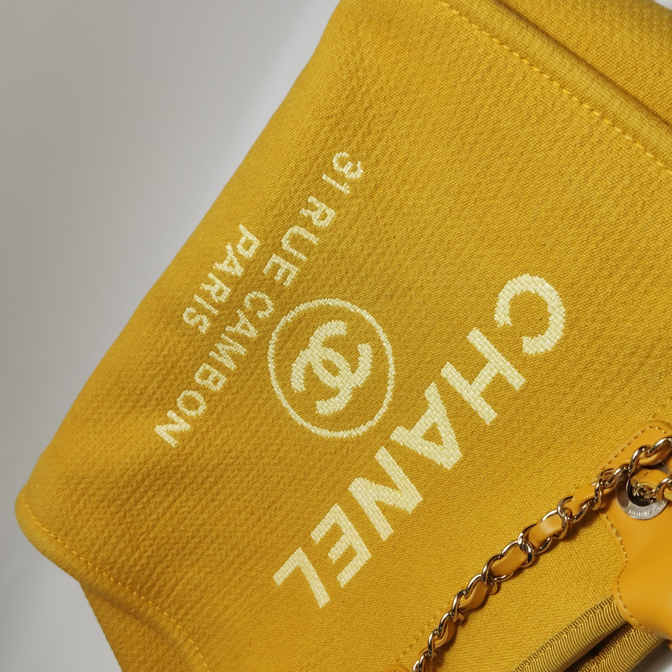 Chanel Deauville NM Tote Mixed Fibers Small — photo 25 of 25