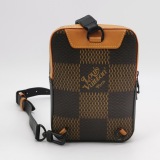 Louis Vuitton(LV) Nigo Amazone Sling Bag Limited Edition Giant Damier and Monogram Canvas — thumbnail 3