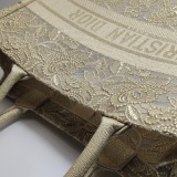 Dior Book Tote Embroidered Canvas Medium — thumbnail 15