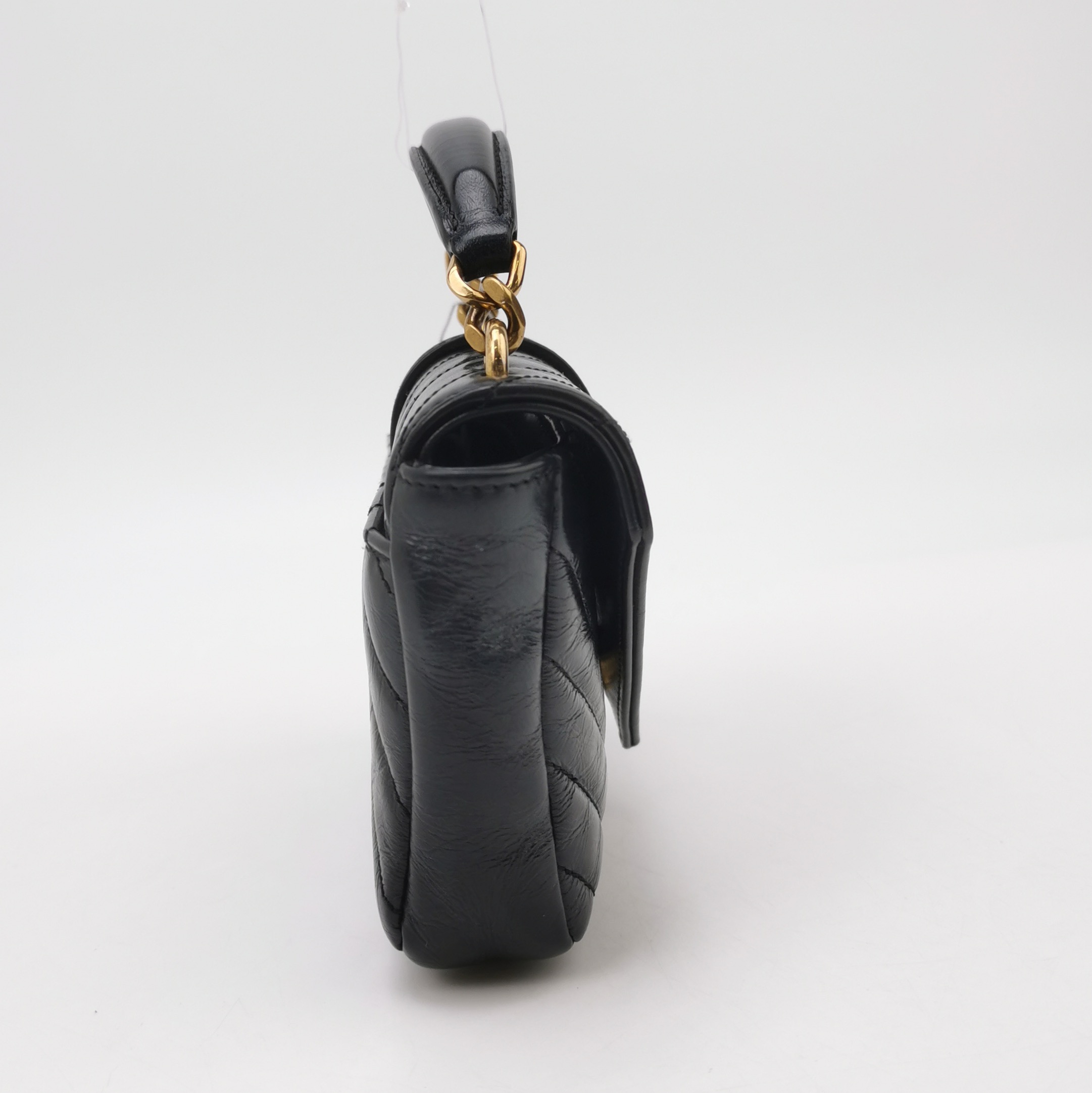 Saint Laurent（YSL) Classic Monogram College Bag Matelasse Chevron Leather Mini — photo 4 of 23