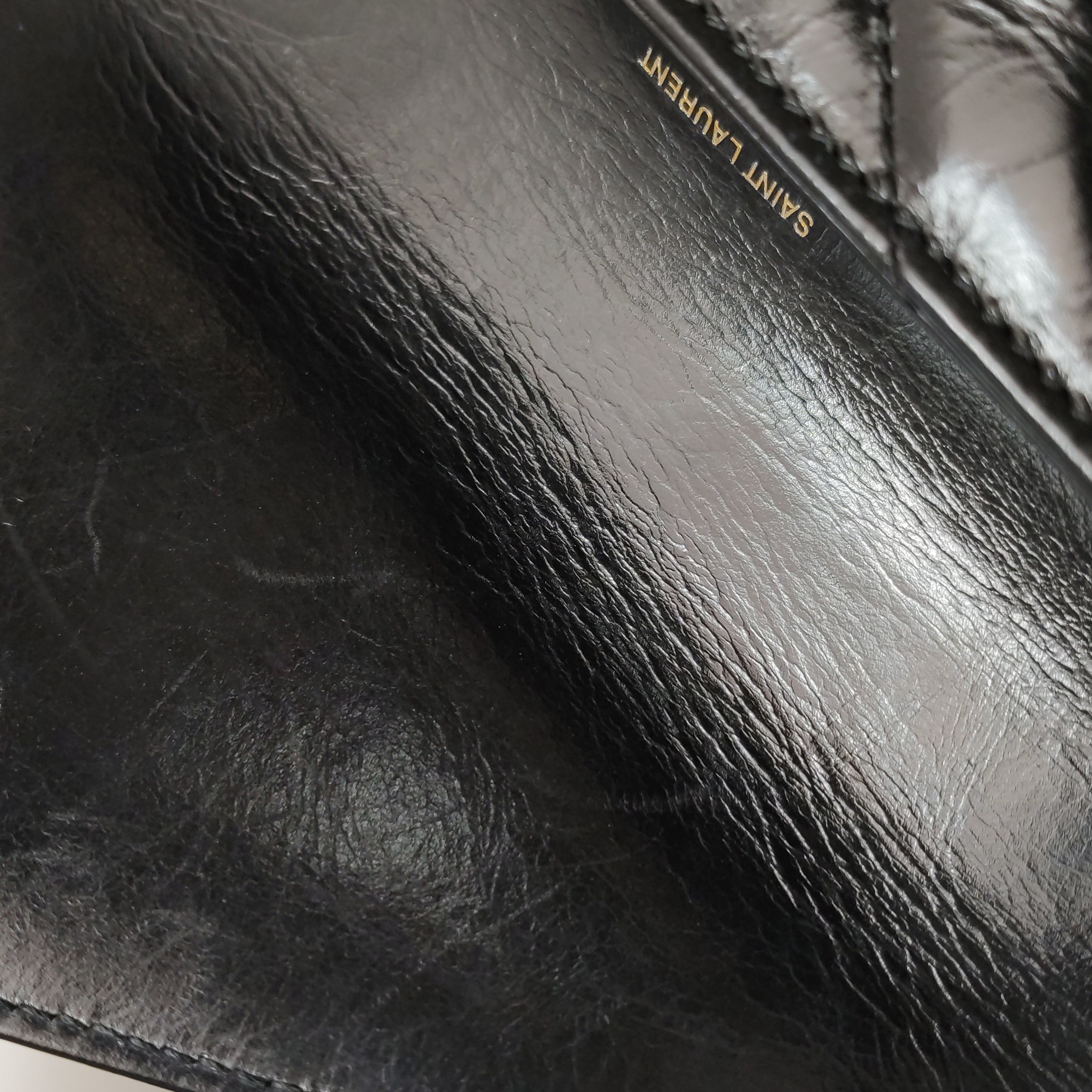 Saint Laurent（YSL) Classic Monogram College Bag Matelasse Chevron Leather Mini — photo 10 of 23