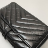 Saint Laurent（YSL) Classic Monogram College Bag Matelasse Chevron Leather Mini — thumbnail 14