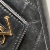 Saint Laurent（YSL) Classic Monogram College Bag Matelasse Chevron Leather Mini — thumbnail 12