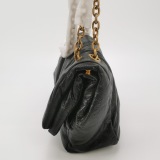 Balenciaga Monaco Chain Flap Shoulder Bag Leather Small — thumbnail 3