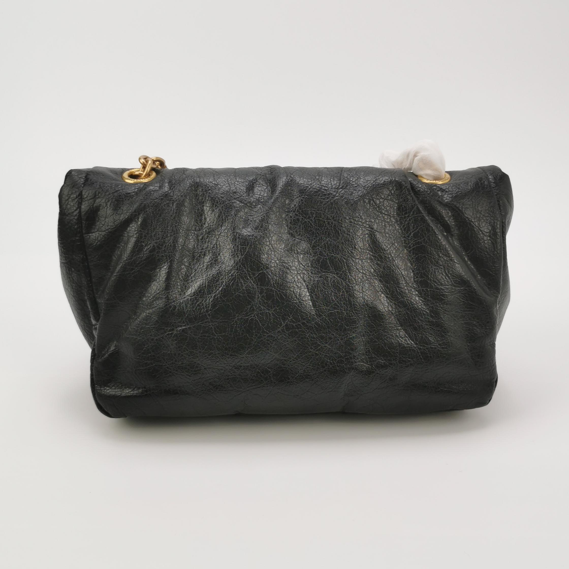 Balenciaga Monaco Chain Flap Shoulder Bag Leather Small — photo 5 of 20