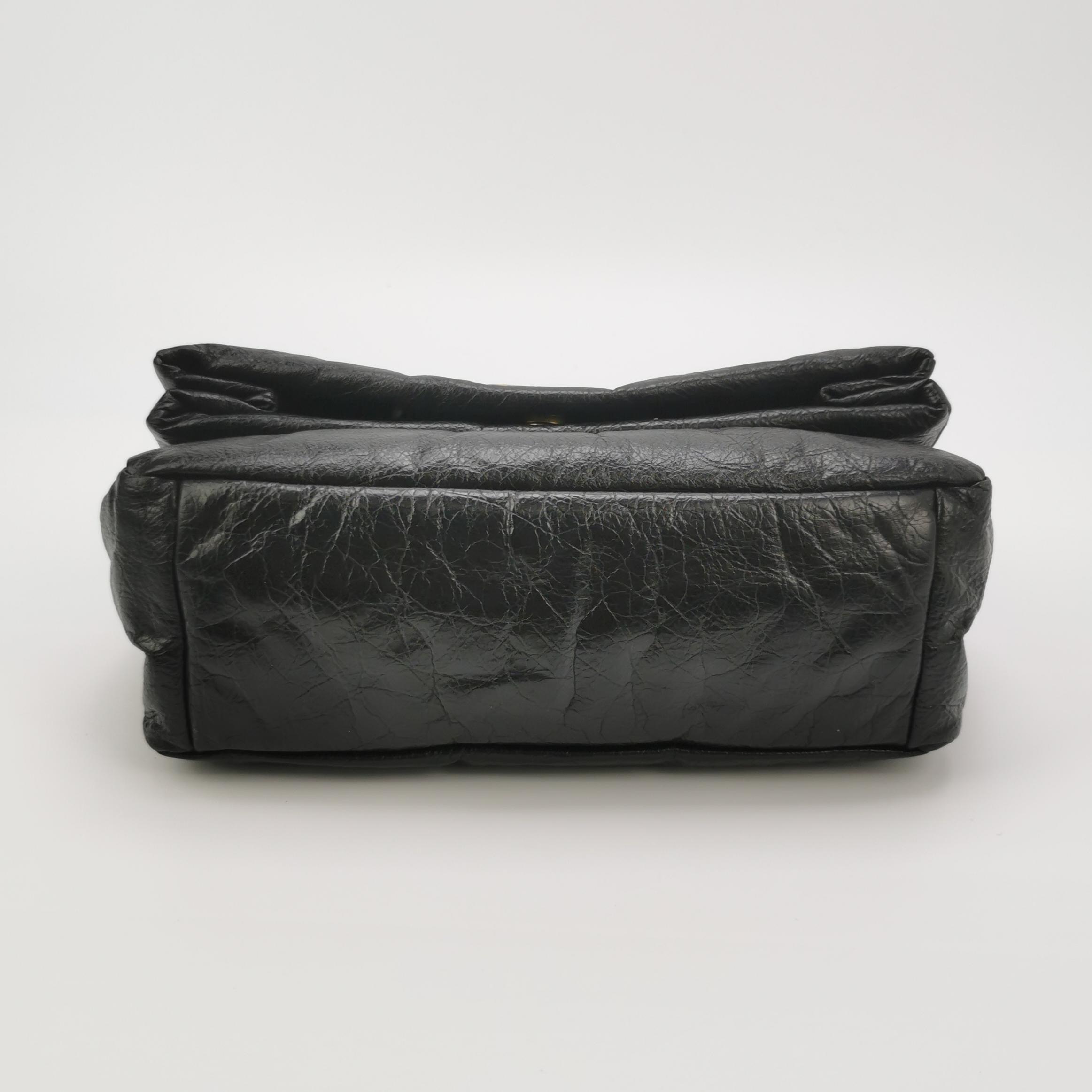 Balenciaga Monaco Chain Flap Shoulder Bag Leather Small — photo 6 of 20