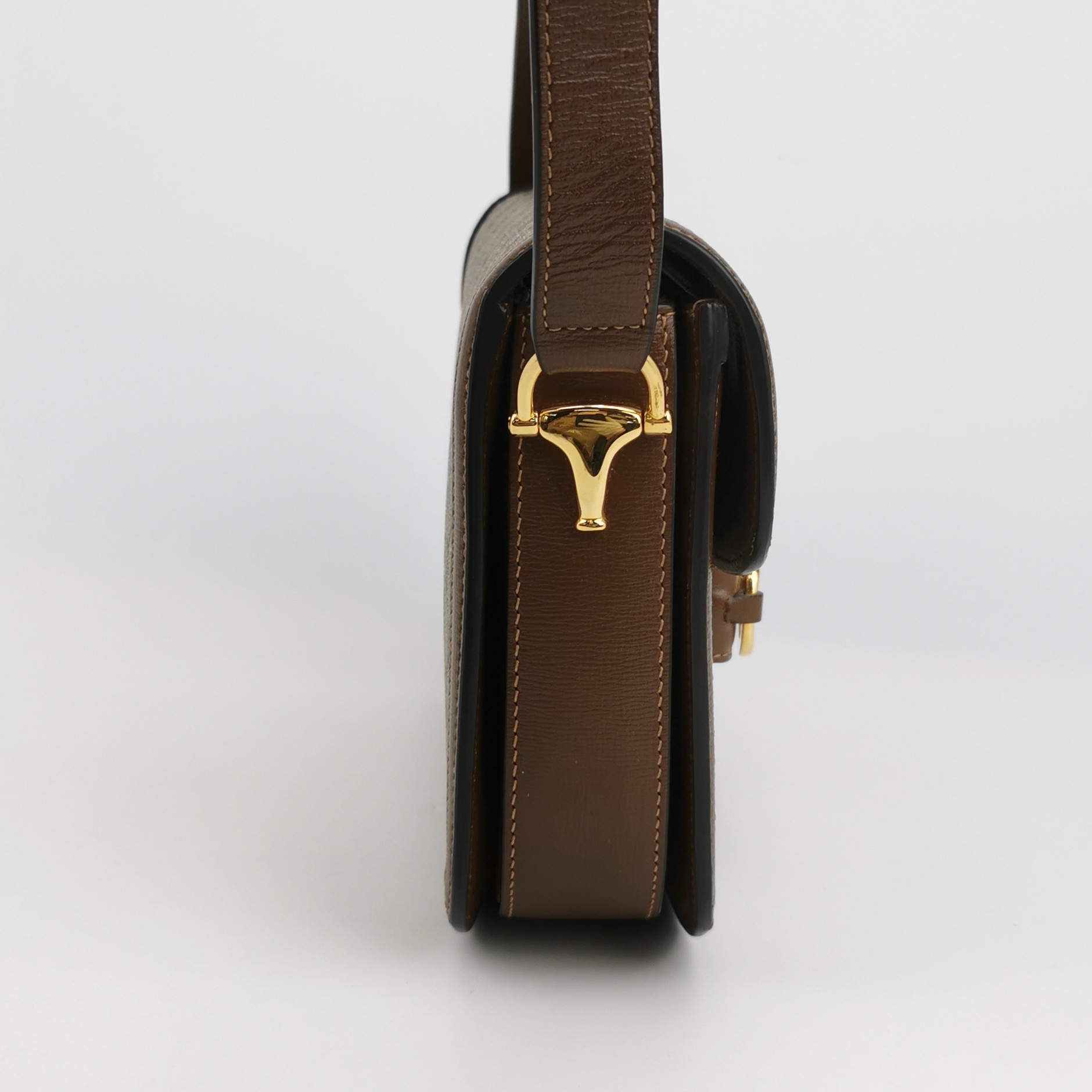 Gucci Horsebit 1955 Shoulder Bag GG Coated Canvas with Leather — photo 4 of 16