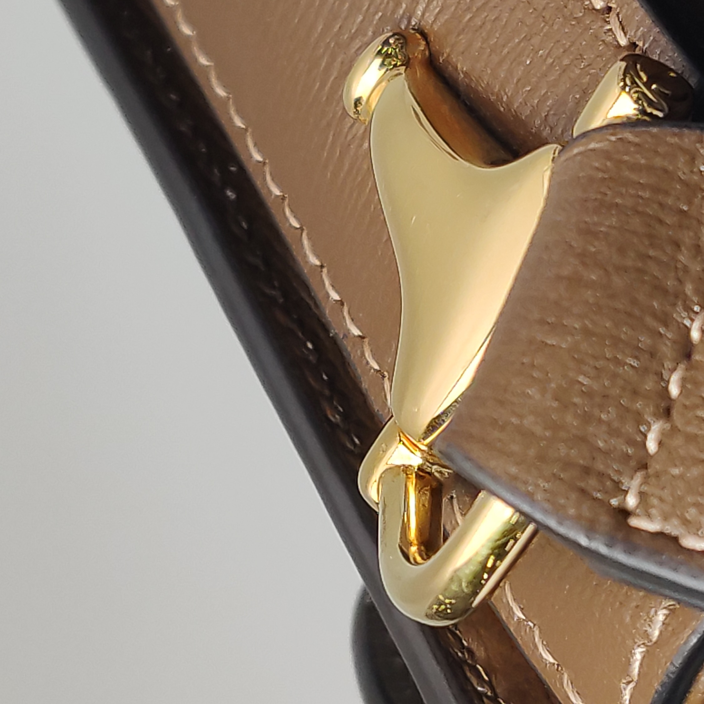 Gucci Horsebit 1955 Shoulder Bag GG Coated Canvas with Leather — photo 16 of 16