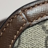 Gucci Horsebit 1955 Shoulder Bag GG Coated Canvas with Leather — thumbnail 11